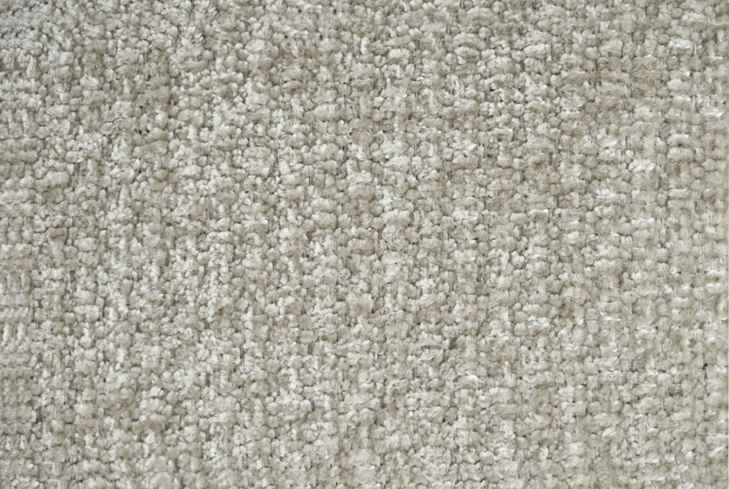 Beige Fabric Channel Tufted Design 3 Seater Sofa