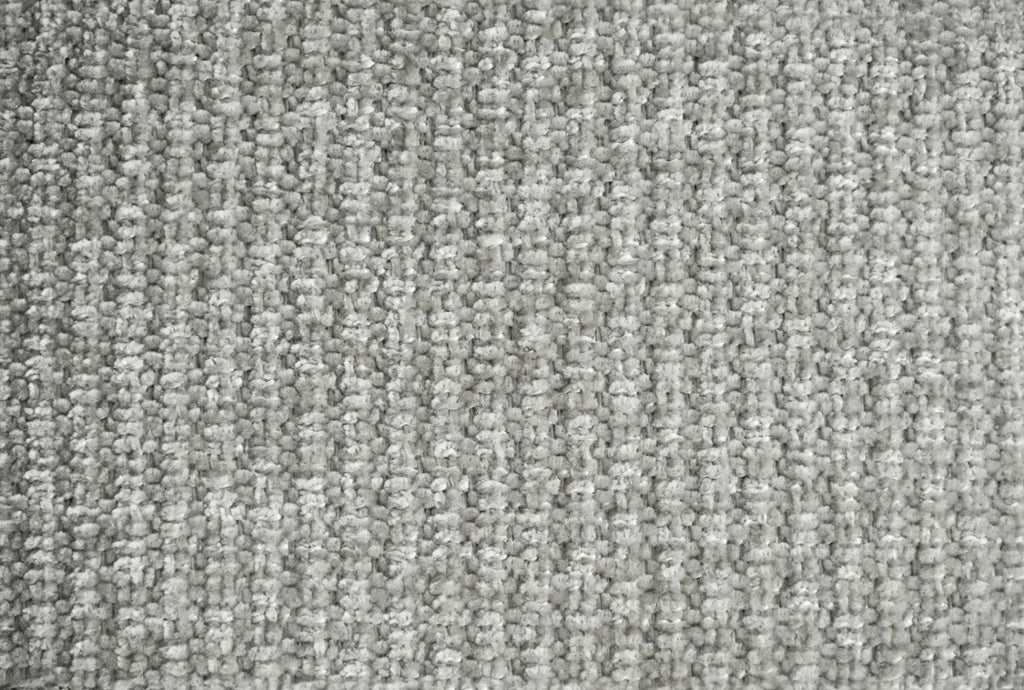 Grey Fabric Channel Tufted Design 3 Seater Sofa