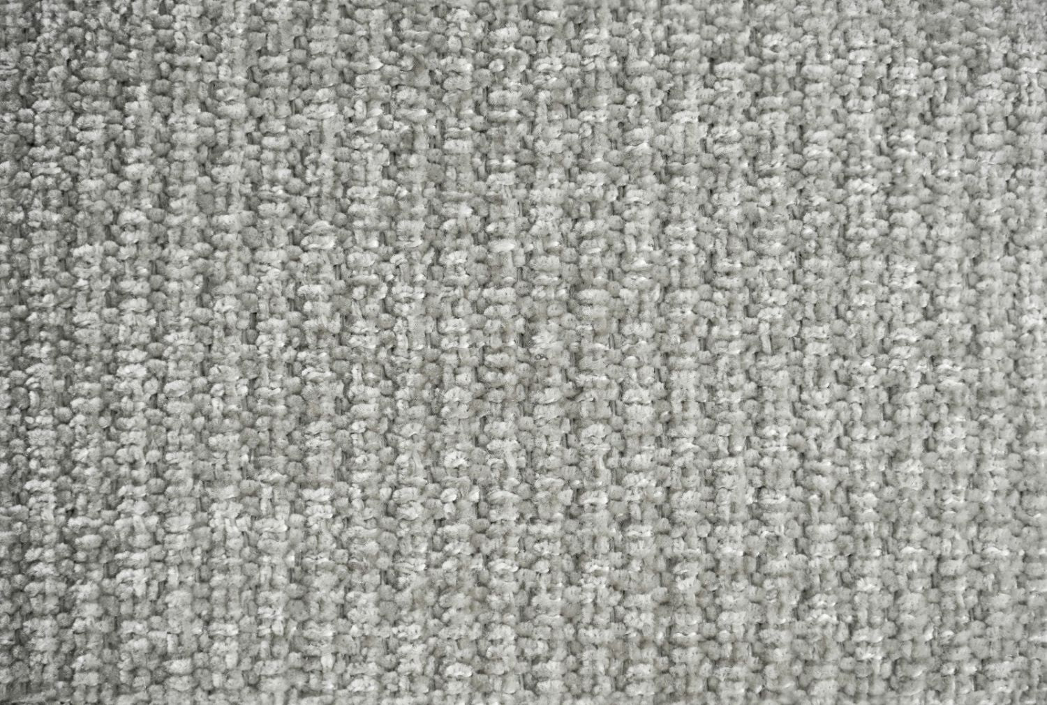 Grey Fabric Channel Tufted 2 Seater Sofa