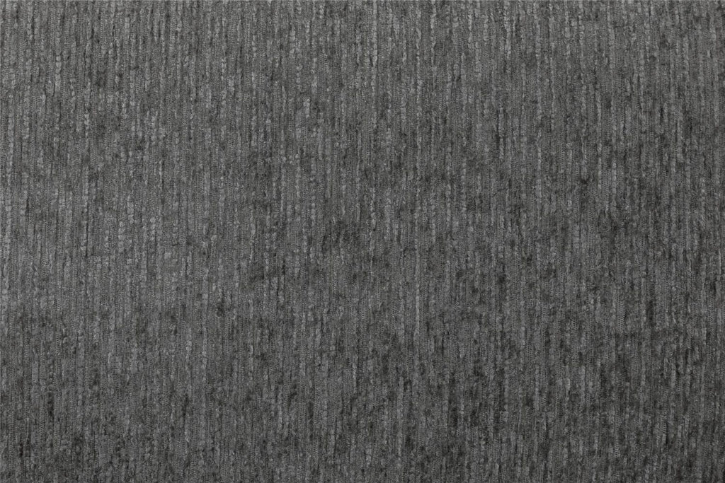 Grey Chenille Fabric Upholstered Armchair