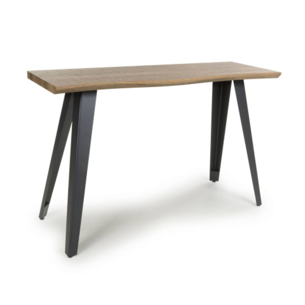 Nassau Natural Curved Console Table