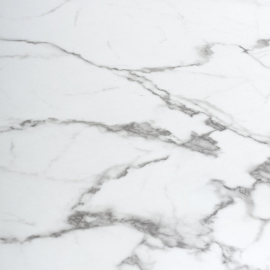 Astoria Medium 1.6m White Chrome Dining Table