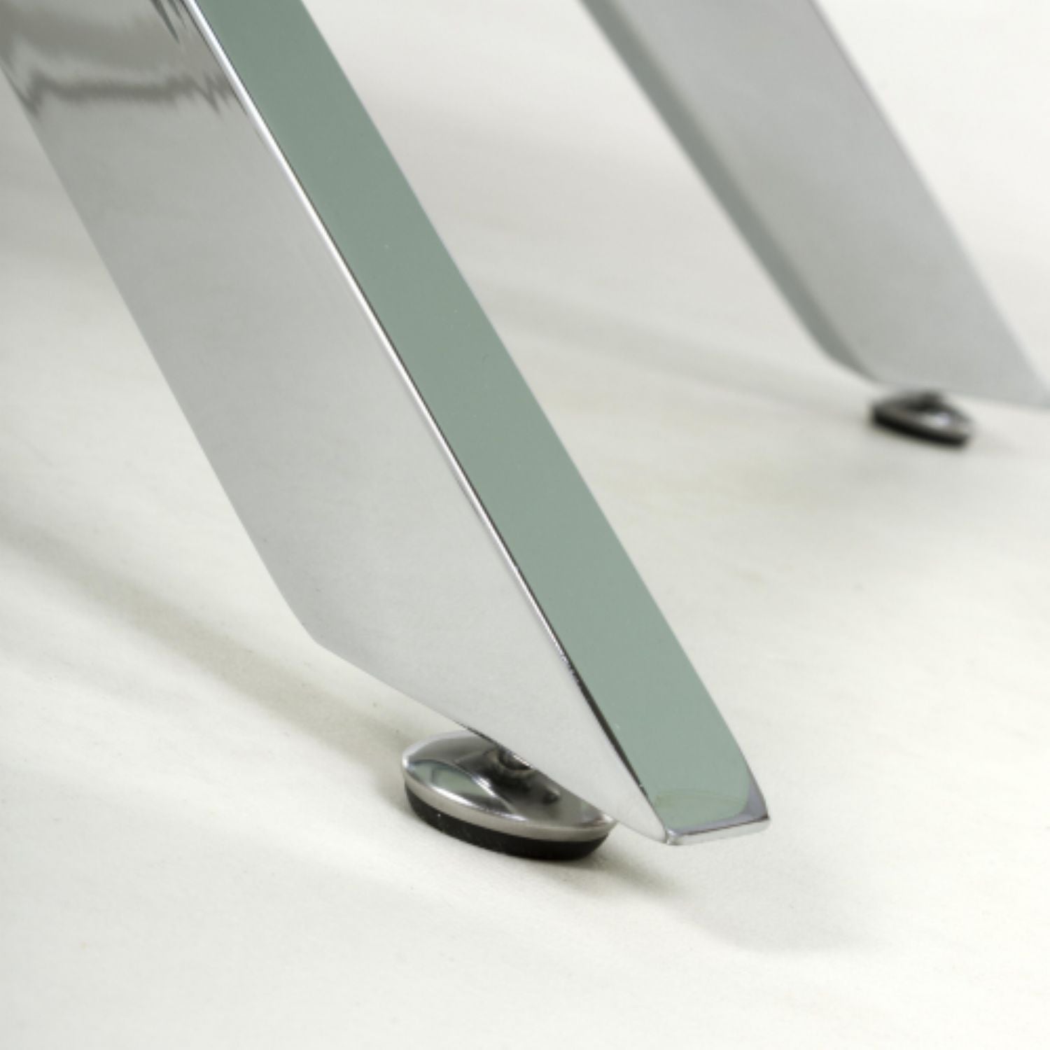 Astoria White Chrome Coffee Table